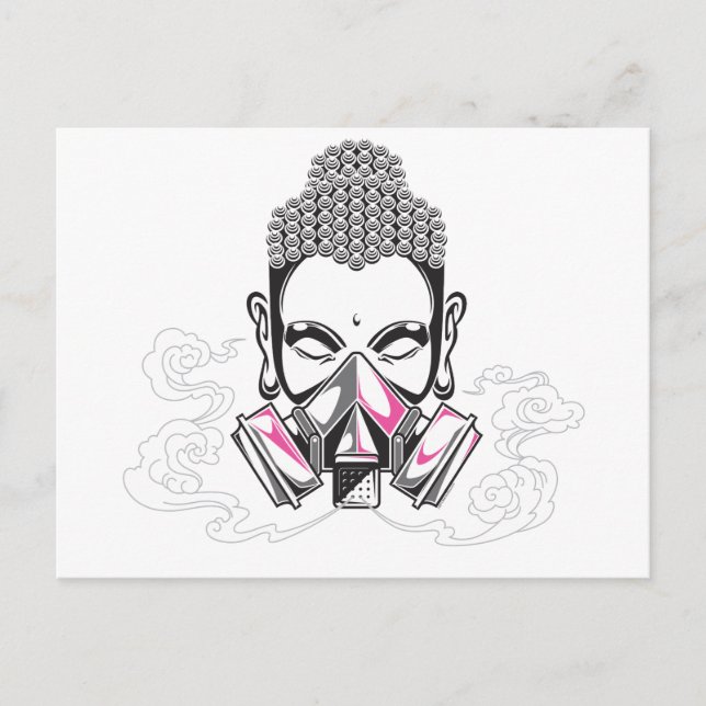 Postal Limpieza urbana oscura (Anverso)