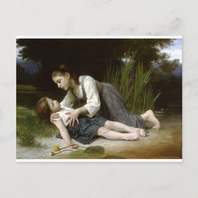 Postal L'Imprudente(Demasiado Venturesome) (Anverso)