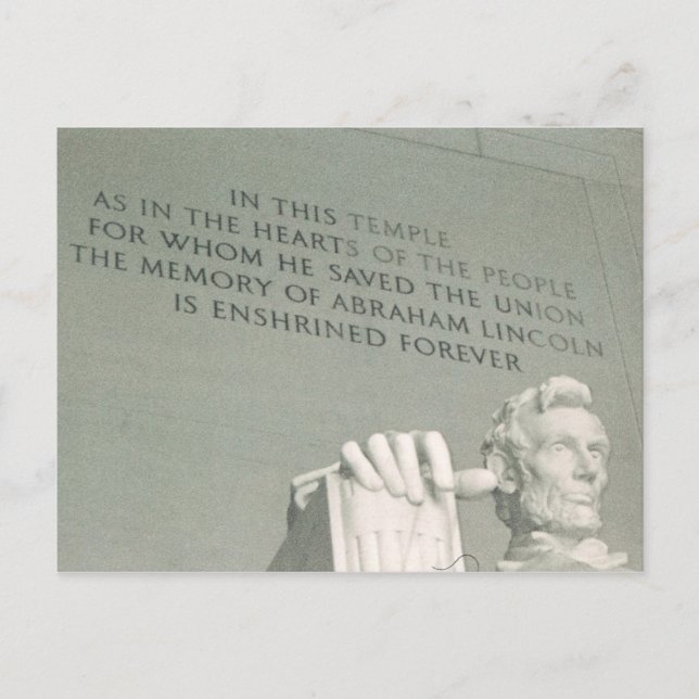 Postal lincolina (Anverso)