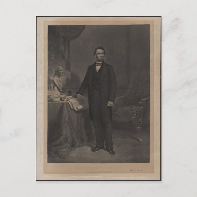 Postal Lincoln (Anverso)