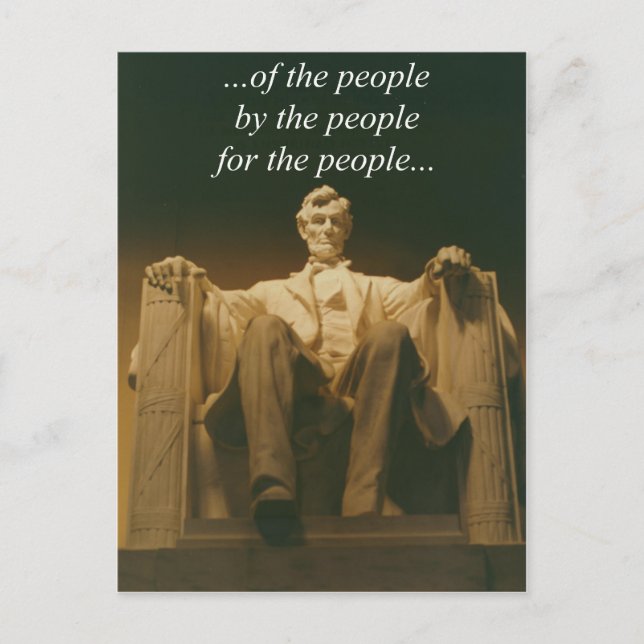 Postal Lincoln 1 (Anverso)