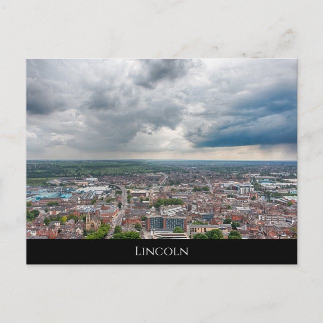 Postal Lincoln Cityscape (Anverso)