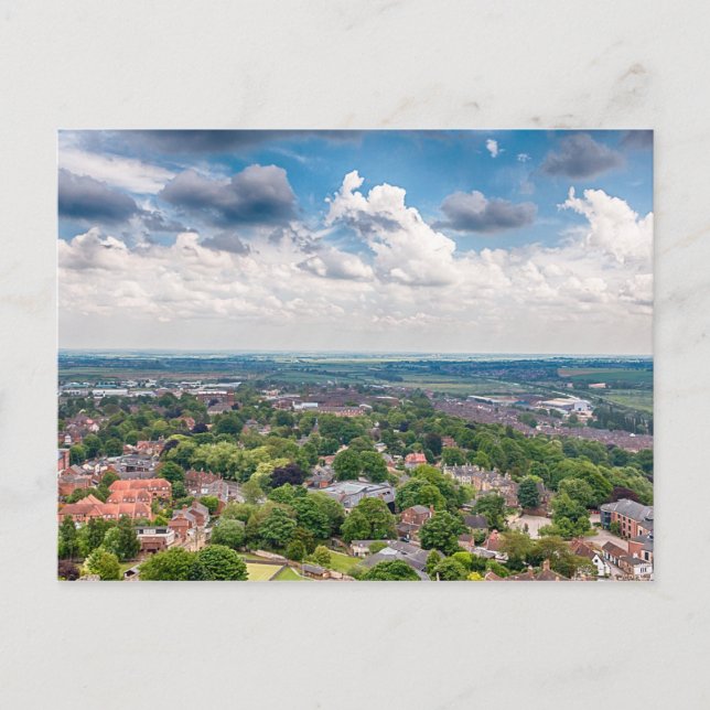 Postal Lincoln Cityscape (Anverso)