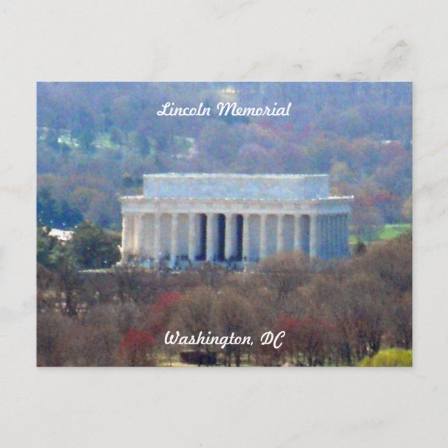 Postal Lincoln Memorial Washington DC 003 (Anverso)