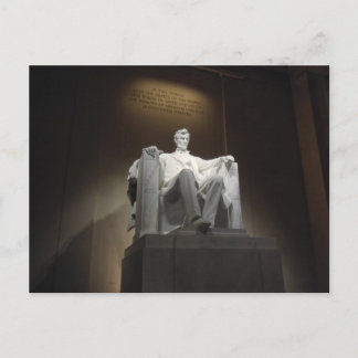Postal Lincoln MemorialPostcard