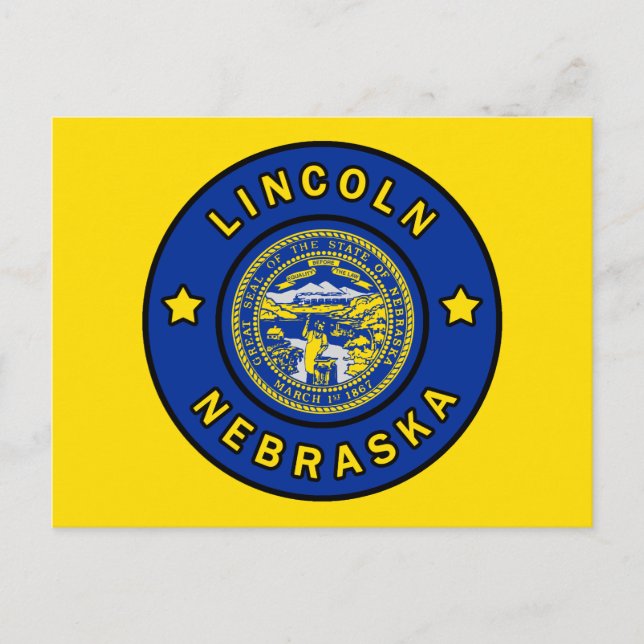 Postal Lincoln Nebraska (Anverso)