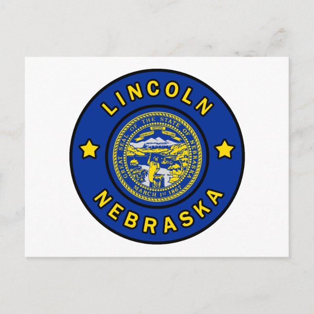 Postal Lincoln Nebraska (Anverso)