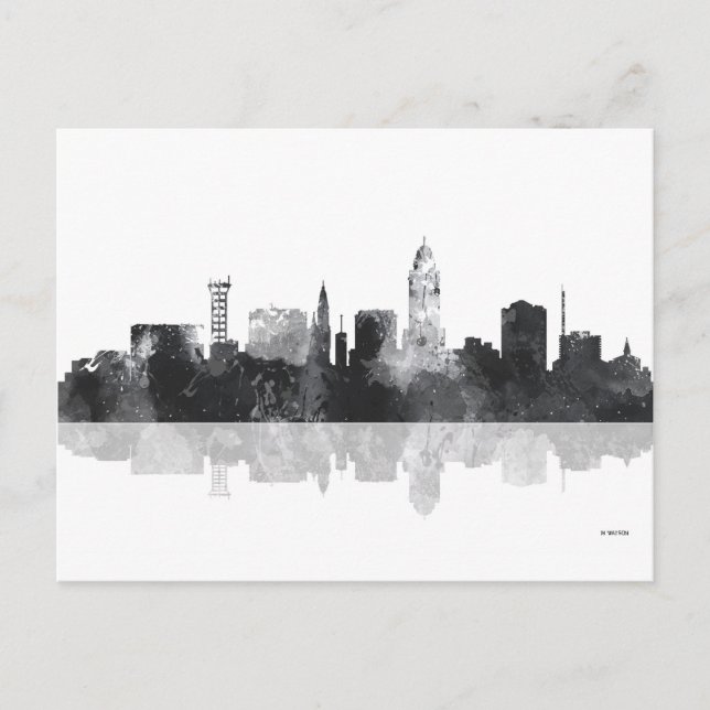 POSTAL LINCOLN, NEBRASKA SKYLINE (Anverso)