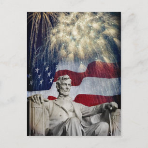Postal Lincoln y Fireworks