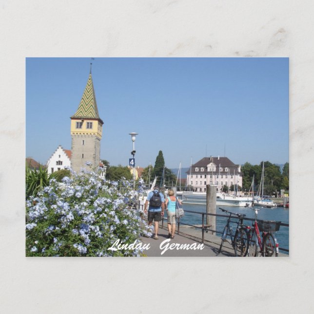 Postal Lindau Germany (Anverso)