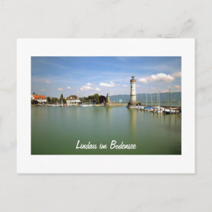 Postal Lindau im Bodensee en Alemania - Postcard
