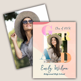 Postal Lindo ANUNCIO DE GRADUADO 2025 GRAD 2 Foto