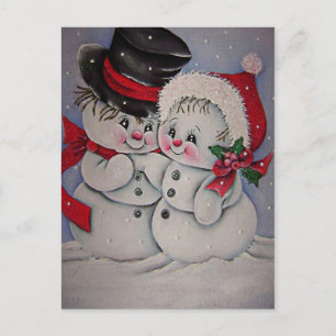 Postal lindo Snowman