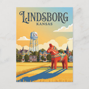 Postal Lindsborg Kansas