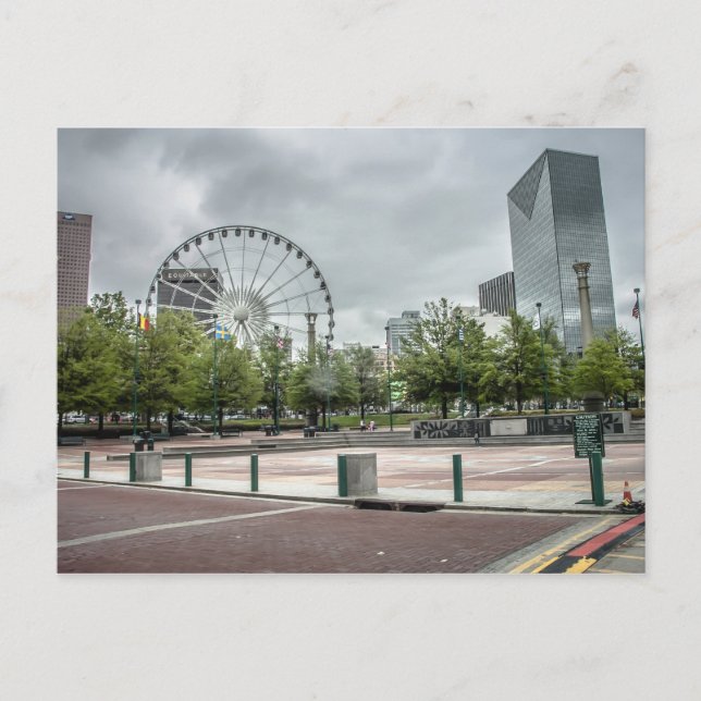 Postal Línea aérea de Atlanta (Anverso)