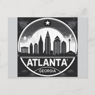 Postal Línea aérea de Atlanta Georgia