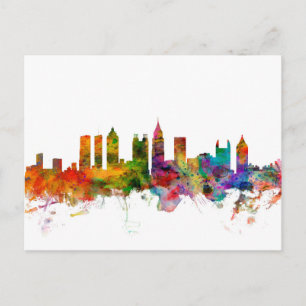 Postal Línea aérea de Atlanta Georgia