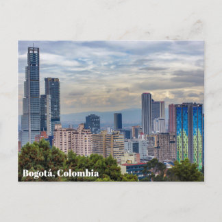 Postal Línea aérea de Bogotá, Colombia
