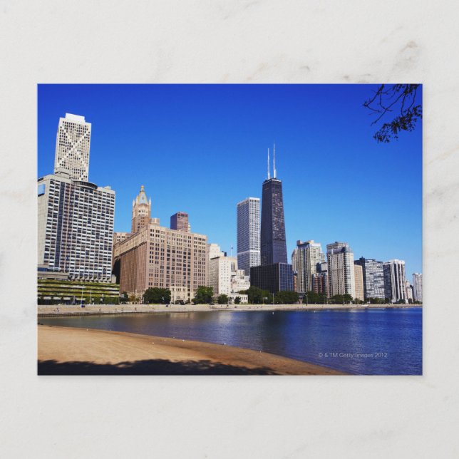 Postal Línea aérea de Chicago. (Anverso)