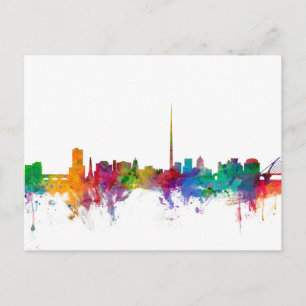 Postal Línea aérea de Dublin Ireland