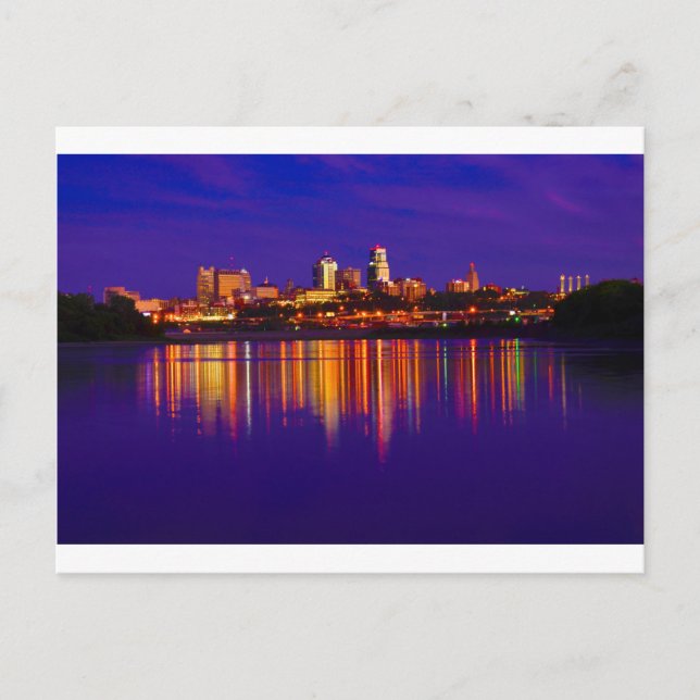 Postal Línea aérea de Kansas City (Anverso)