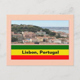 Postal Línea aérea de Lisboa y Portugal