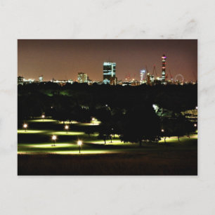 Postal Línea aérea de Londres desde Primrose Hill