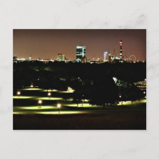Postal Línea aérea de Londres desde Primrose Hill