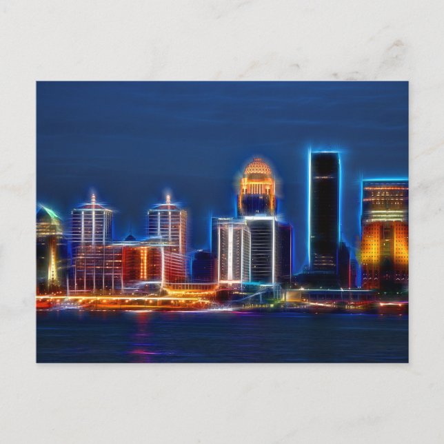 Postal Línea aérea de Louisville Ky (Anverso)