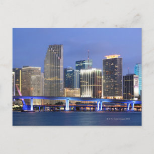 Postal Línea aérea de Miami