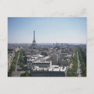 Postal Línea aérea de París, Francia