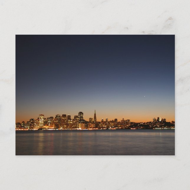 Postal Línea aérea de San Francisco en Sunset (Anverso)