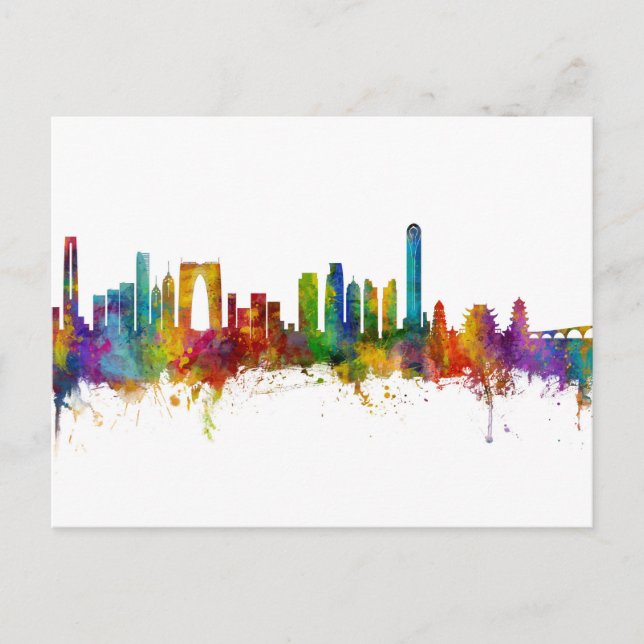 Postal Línea aérea de Suzhou China (Anverso)