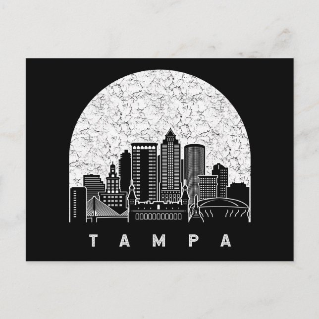 Postal Línea aérea de Tampa Florida (Anverso)