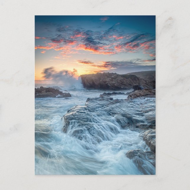 Postal Línea costera | Carmel California (Anverso)