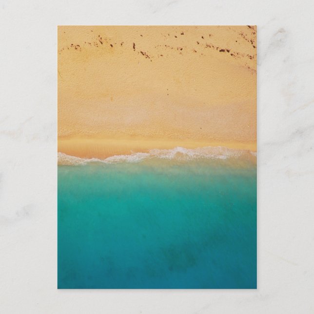 Postal Línea costera desde arriba (Anverso)