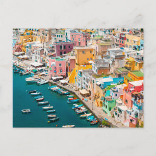 Postal Línea costera   Nápoles Italia
