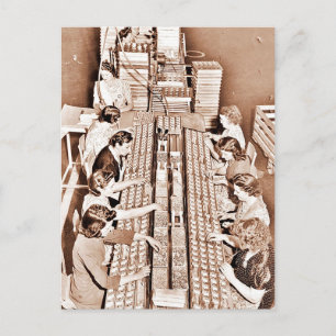 Postal Línea de ensamblaje de la planta de defensa