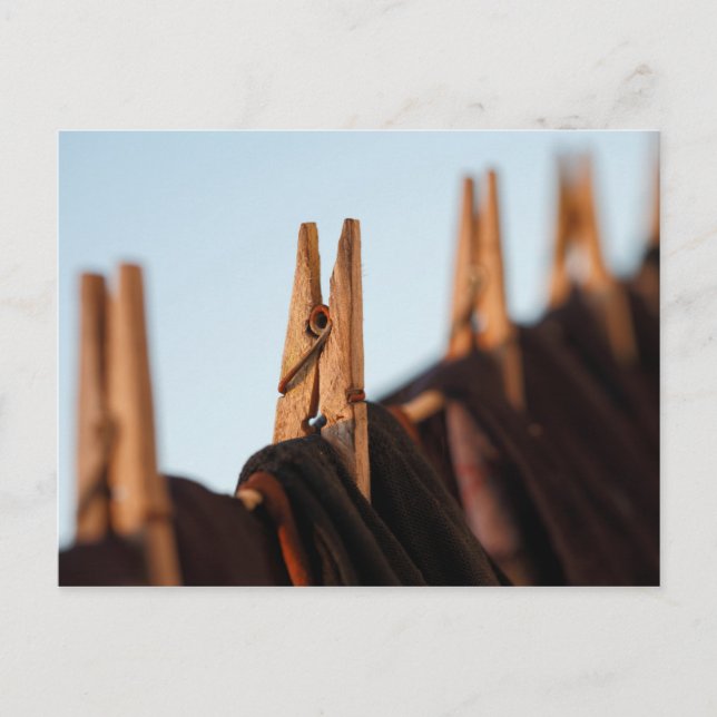 Postal Línea de lavado (Anverso)