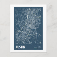 Línea de mapa de la ciudad de Texas