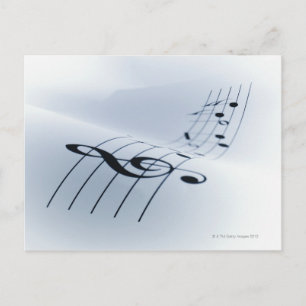Postal Línea de música