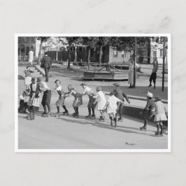 Postal Línea de patinaje sobre ruedas