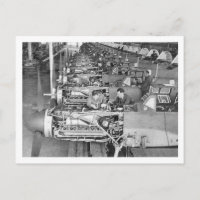 Línea de producción Messerschmitt Bf109 en Regensb