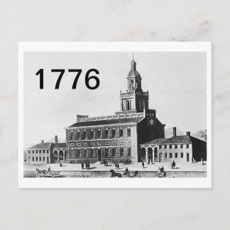 Postal Línea de tiempo 1776