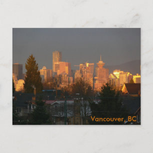 Postal Línea dorada en Vancouver BC
