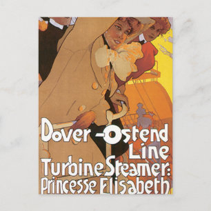 Postal Línea Dover-Ostend