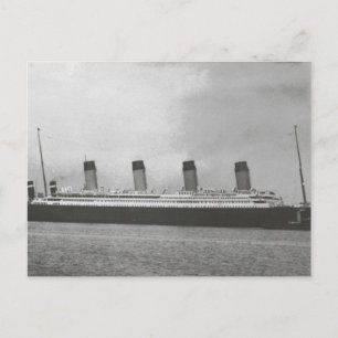 Postal Línea Estrella Blanca - Titanic - Vela en su Viaje