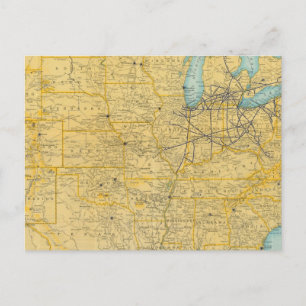 Postal Líneas centrales de NY