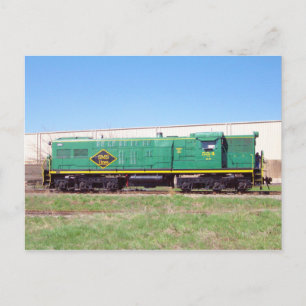 Postal Líneas de ferrocarril SMS Baldwin AS616 # 554