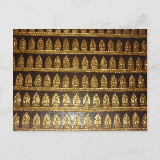 Postal líneas de presupuesto de luang (Anverso)